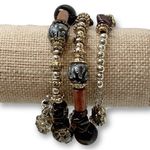 Women Accessories Hand Beaded Chain Bohemian Ethnic Wrap Bracelet Photo 1