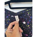 Cropped‎ Neon Stars Moon Space Size Small T Shirt Photo 1