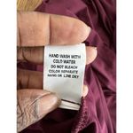 Pinkblush  Dress Size Small Maternity Burgundy Lace Maxi Long Overlay Photo 6