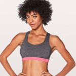 Lululemon Free To Be Serene Bra Heathered Black / Flash Light Tone Photo 0