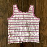 Liz Baker Striped Tank Top Photo 2