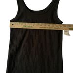 Aerie Gray Ribbed Tank Top Size Medium NWT Casual Basic Comfy Lounge Photo 4