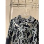 Ascend Hoodie Women's XS Multi Camo Print Long Sleeve Drawstring 1/4 Snap Button Photo 13