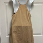 AUTOMET Tan Casual Short Romper With Pockets Size L Photo 6