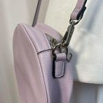 Steve Madden Lavender Faux Leather Circle Crossbody Bag Purse Chic Pastel Photo 6