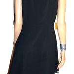 Naked Zebra Black Button Up Dress M Photo 4