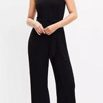 Loft Ann Taylor Black Strapless Wide Leg Jumpsuit XS Photo 0