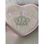 Juicy Couture NWT Kingdom Heart Zip Around Wristlet Sandstone Velour Light Pink Photo 1