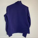 Patagonia  Capilene 1/4 Zip Sweatshirt High Neck Long Sleeve Purple Small Photo 3