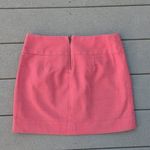 J.Crew  Pleated Textured Coral Midi Skirt Photo 6