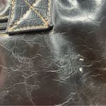 Country Road Purse Black Faux Leather Turquoise Cowgirl Western Rhinestone Studs Photo 10