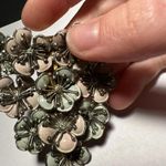 True Vintage Single Dress Clip Flowers Please Read Photo 4