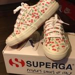 Superga cherry picked print Sneakers Shoes size 8 Nwb Photo 3