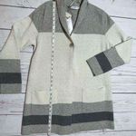 Bianco&Blu Made in Italy Gray Black knit Sweater Coat Size M Size M Photo 12