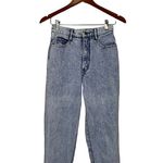 Bill Blass Vintage  90s Petite Acid Wash‎ Mom Jeans Size 6 Photo 5