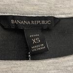 Banana Republic Gray Pearl Trimmed Sweatshirt Top Photo 5