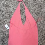 PacSun New  Pink halter crop top #croptop size large 

Coral Photo 2
