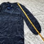 Tommy Hilfiger  Shadow glitter stripe premier fabrics dress in blue size 6 Photo 4