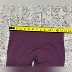 Lululemon  In the Flow Crop Leggings size 6 maroon Photo 4