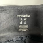 Marika Black Leggings with Mesh Detail Medium Photo 2