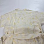 Tularosa  Whitaker Button Front Dress in Faded Yellow Floral XS Photo 10