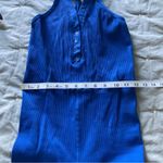 Free People NWOT Happiness Runs Ribbed Henley Onsie in Royal Blue Size M / L Photo 10