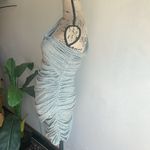 Lovers + Friends  Maysen Dot Riches In Sage Bodycon Ruched Dress Size Medium  NWT Photo 5