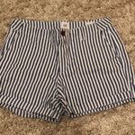 Gap Women's  blue and white striped shorts Photo 0