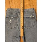 AGOLDE  90's Pinch Button Fly Jeans 28 Blue High Rise Straight Organic Raw Hem Photo 5