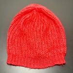 Wooden Ships  Coral Red Knit Beanie Hat Photo 0