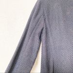 Vince Frayed Edge Scuba Moto Jacket Navy Size Medium Photo 12