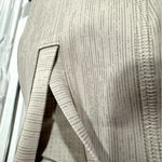 Outdoor Voices  TechSweat Two-Tone Tan Cream Cropped Leggings Photo 7