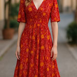 Abel the label NWT Anthropologie X  Summer Lovin Boho Maxi Dress Photo 0