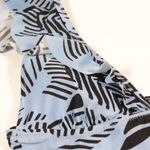 Aerie NWT  Blue Ruffle Bikini Top Size Small Photo 4