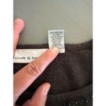 Croft & Barrow Women's Black Cardigan 2 piece Set L Beaded Accents Long Sleeve Photo 6