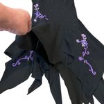 ROAMANS dress semi formal 16W black purple sequins embroidery fairy whimsical Photo 3