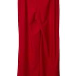 House of Harlow 1960 x REVOLVE Wide Leg Pull Pants On Red Trousers Women Size 6 Photo 3