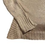 J.Crew Beige Long Sleeve Lightweight Crew Neck Knit Sweater Women SZ XS Photo 5