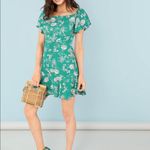 ✨ Flower Print Dress✨ Green Size M Photo 1