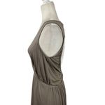 Lulus NWT  Surplice Sleeveless Maxi Dress with Side Slit Cutout Back Size Small Photo 14
