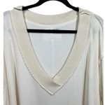 Free People Free‎ People Asher Thermal Knit V-neck Top M Photo 4