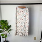 Abercrombie & Fitch NWT  Floral Side Slit Maxi Skirt Size XS Photo 1