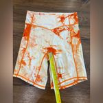 Balance Athletica  Vitality Bike Shorts Orange Tie Dye Size M Photo 1