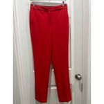Rag and Bone  Red Straight Leg Trousers Sz 4 Photo 1
