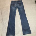 Paige  Hollywood Hills Bootcut Jeans Sz 27 Classic Rise Y2K Embellished Denim Photo 1