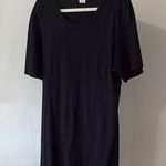 Melrose and Market Black Boxy Short Sleeve 100% Cotton T-Shirt size large Photo 0