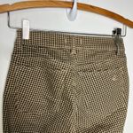 DL1961  Mara straight tan black houndstooth jeans womens size 24 business casual Photo 4