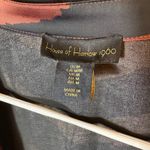 House of Harlow 1960 Women's Brown Zebra Print Long Sleeve Wrap Dress Medium Photo 4