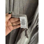 Halston Women's Gray Open Front Cardigan Sweater XL Photo 4