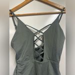 Dippin' Daisy's NEW SEAMLESS CAGED FRONT ONE PIECE in dark silver swimwear Small Photo 2